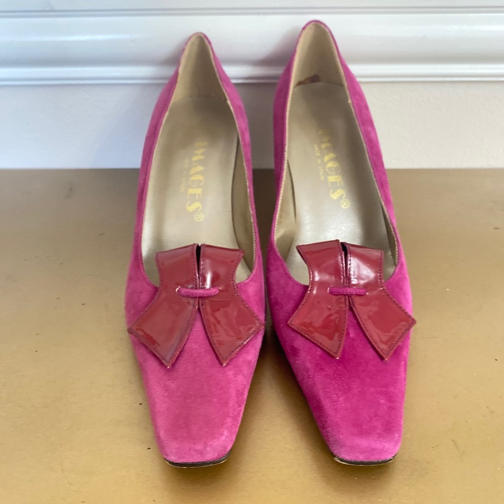 Images suede Spain Fuchsia heels